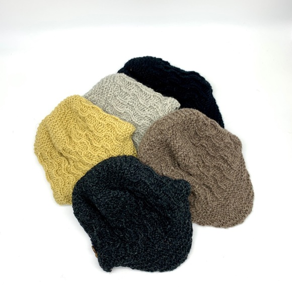 Wool Brim Beanie Light Brown - Picture 6 of 7